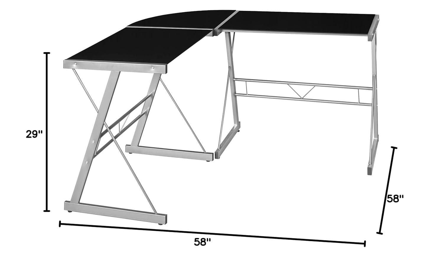 Regency Niche Soho Modern Home Office Gaming Computer L Shape Desk