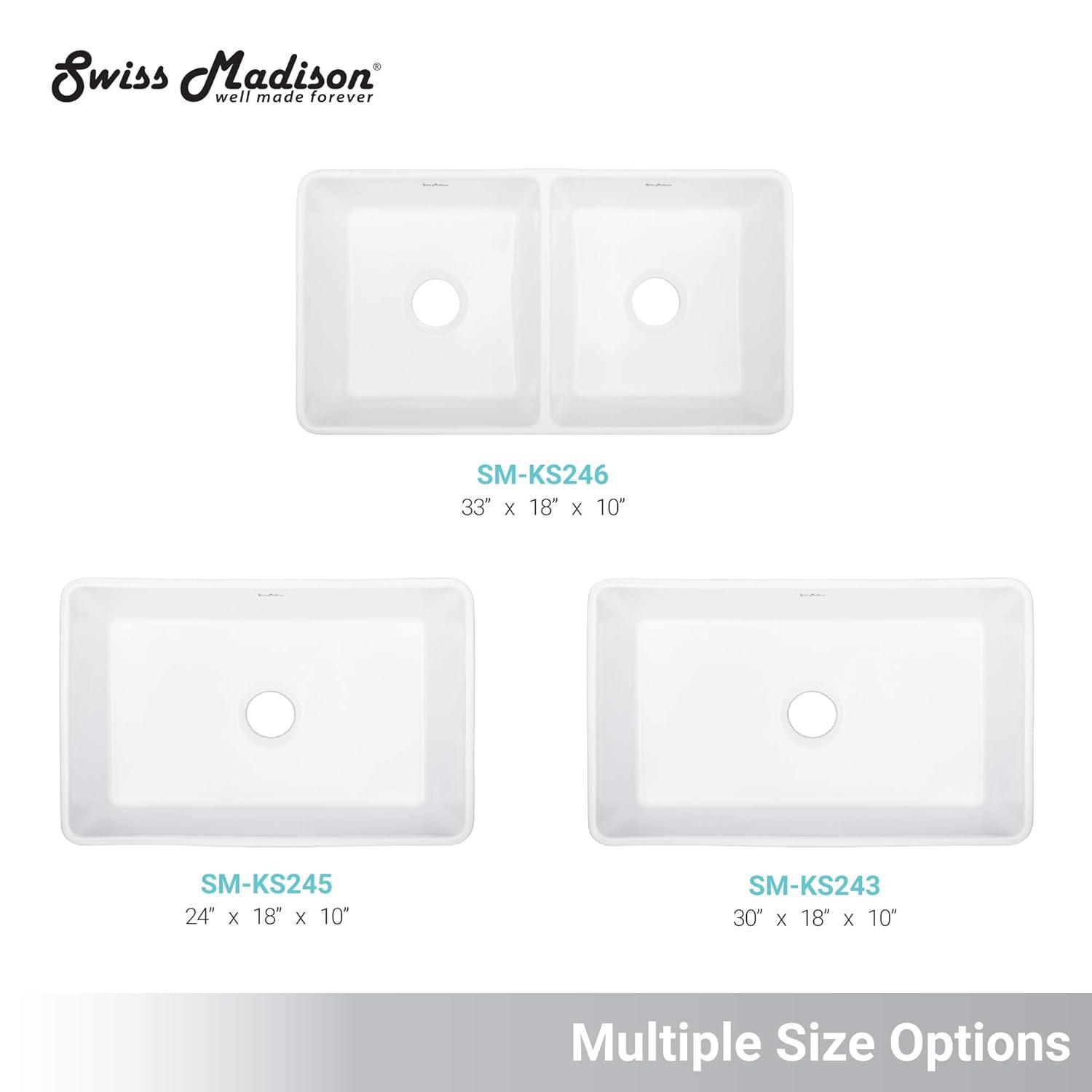 Swiss Madison 25 x 13 Stainless Steel Kitchen Sink Grid