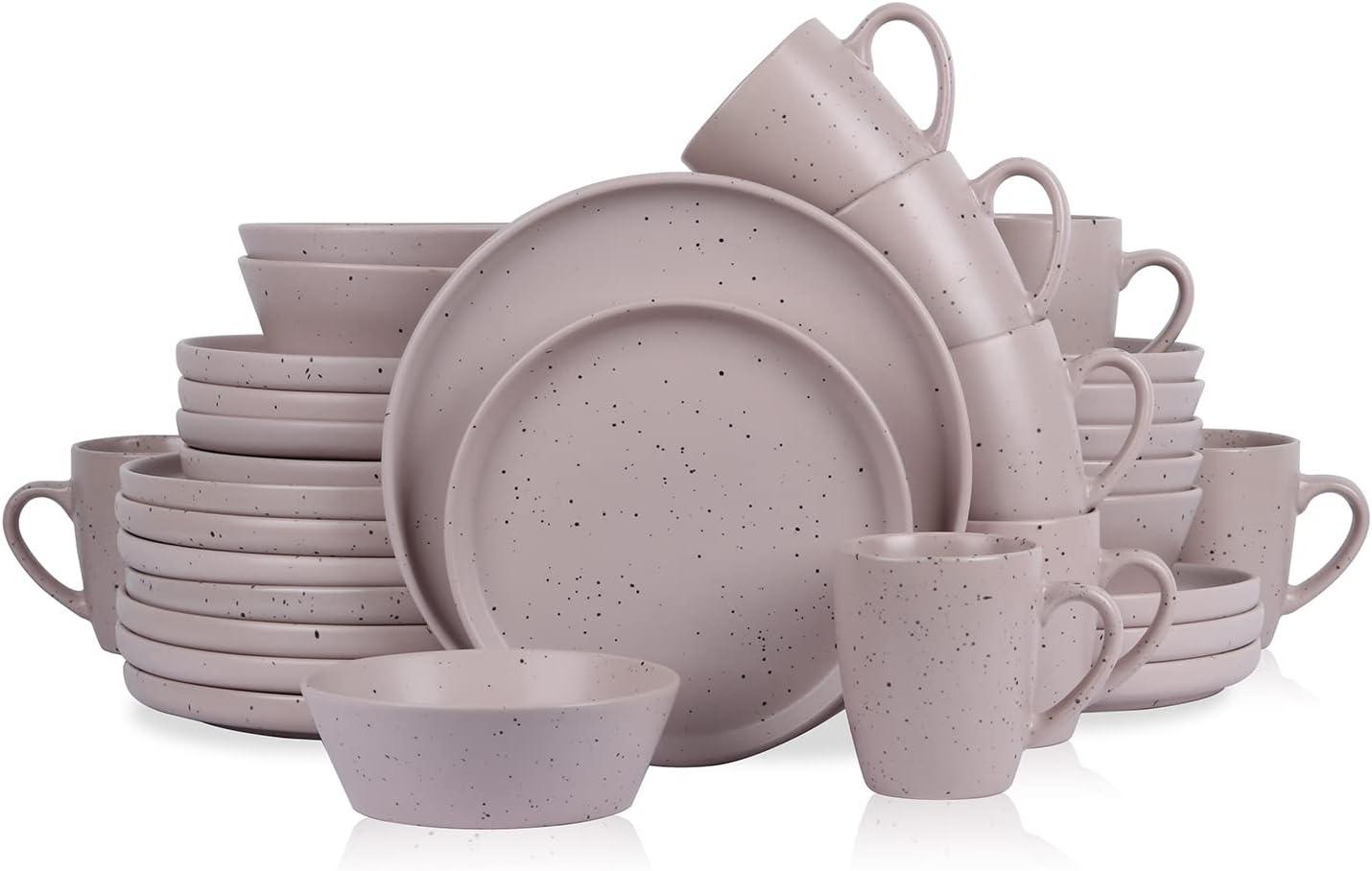 Stone Lain Stone Lain Jade 32-Piece Dinnerware Set Stoneware (Set of 32)