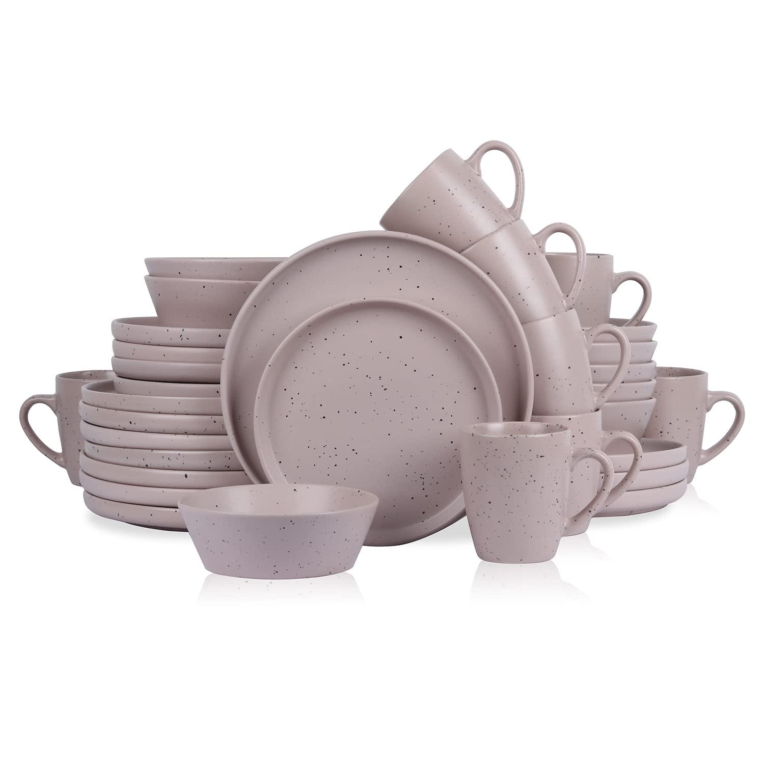 Stone Lain Stone Lain Jade 32-Piece Dinnerware Set Stoneware (Set of 32)