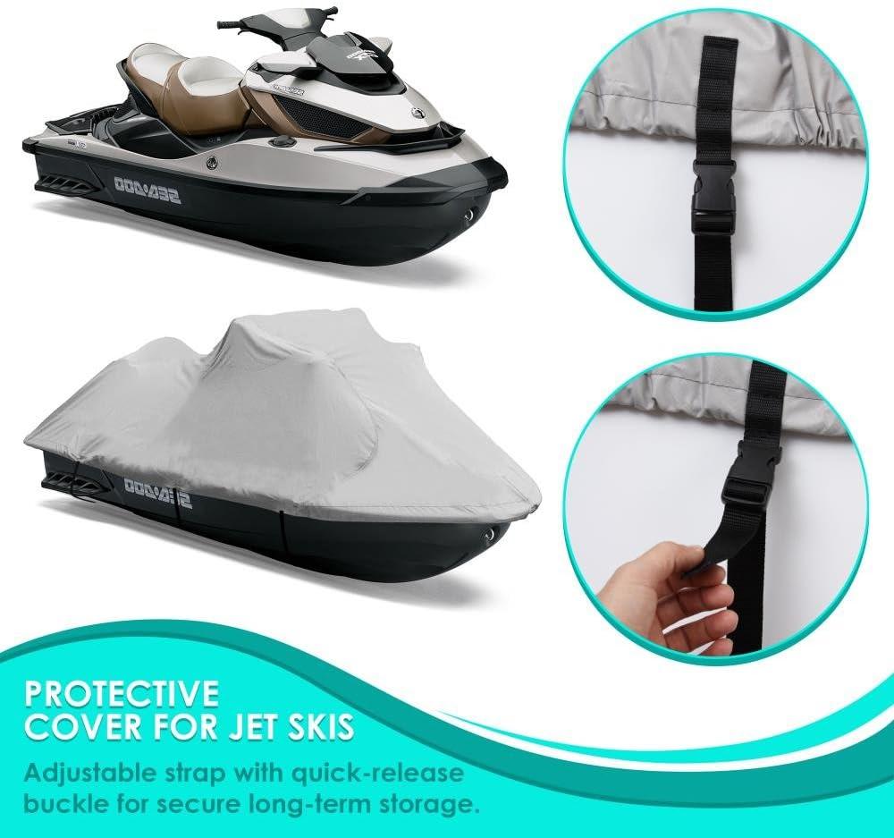 Elastic Mildew Resistant Watercraft Cover By Pyle