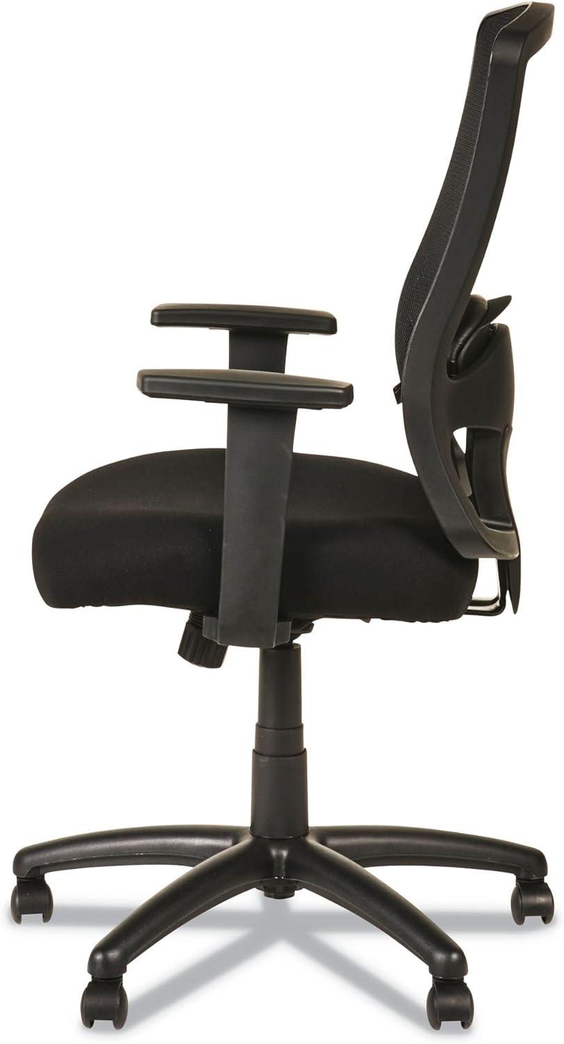 Alera Alera Etros Series High-Back Swivel/Tilt Chair, Supports Up to 275 lb, 18.11" to 22.04" Seat Height, Black