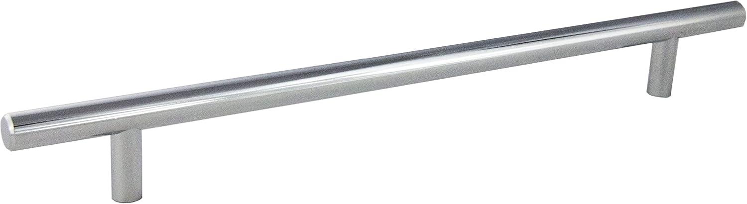 10" Polished Chrome Bar Cabinet Pull with Mounting Hardware