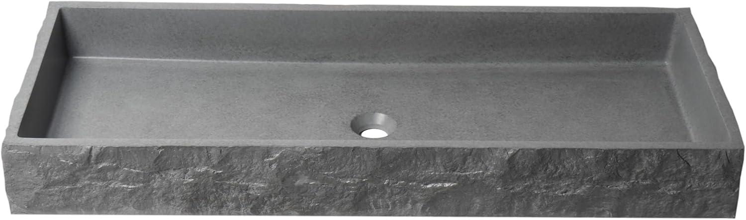 Alfi Brand 15.6'' Concrete Rectangular Bathroom Sink