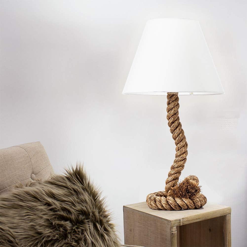 Modern Home Nautical Pier Rope Table Lamp - Large