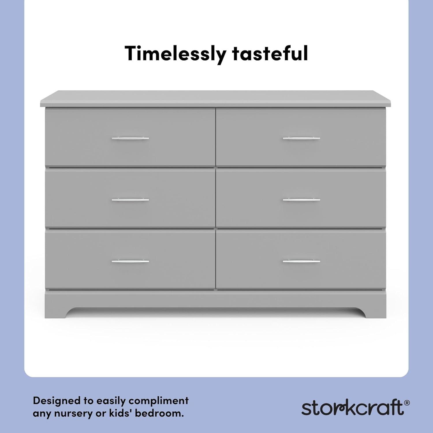 Brookside 6 Drawer Double Dresser