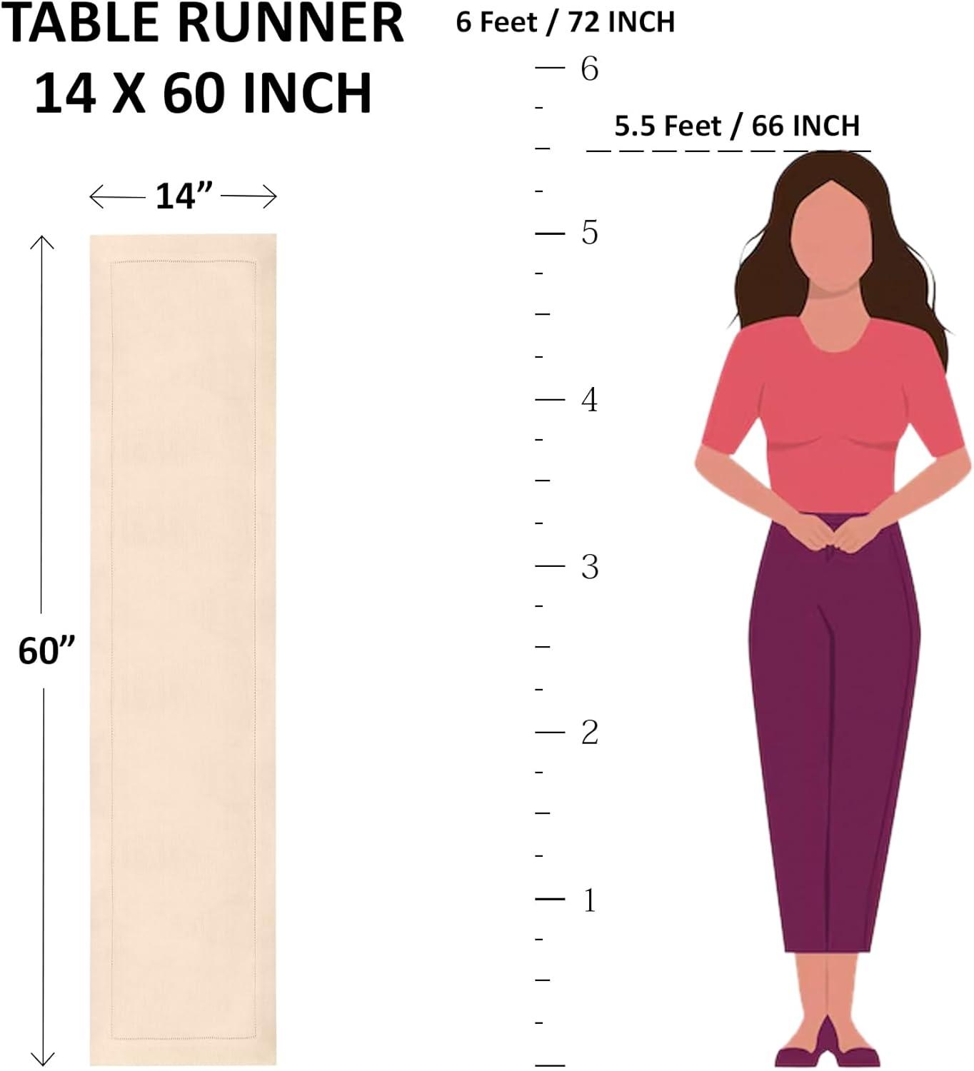 Linen Rectangle Dining Table Runners