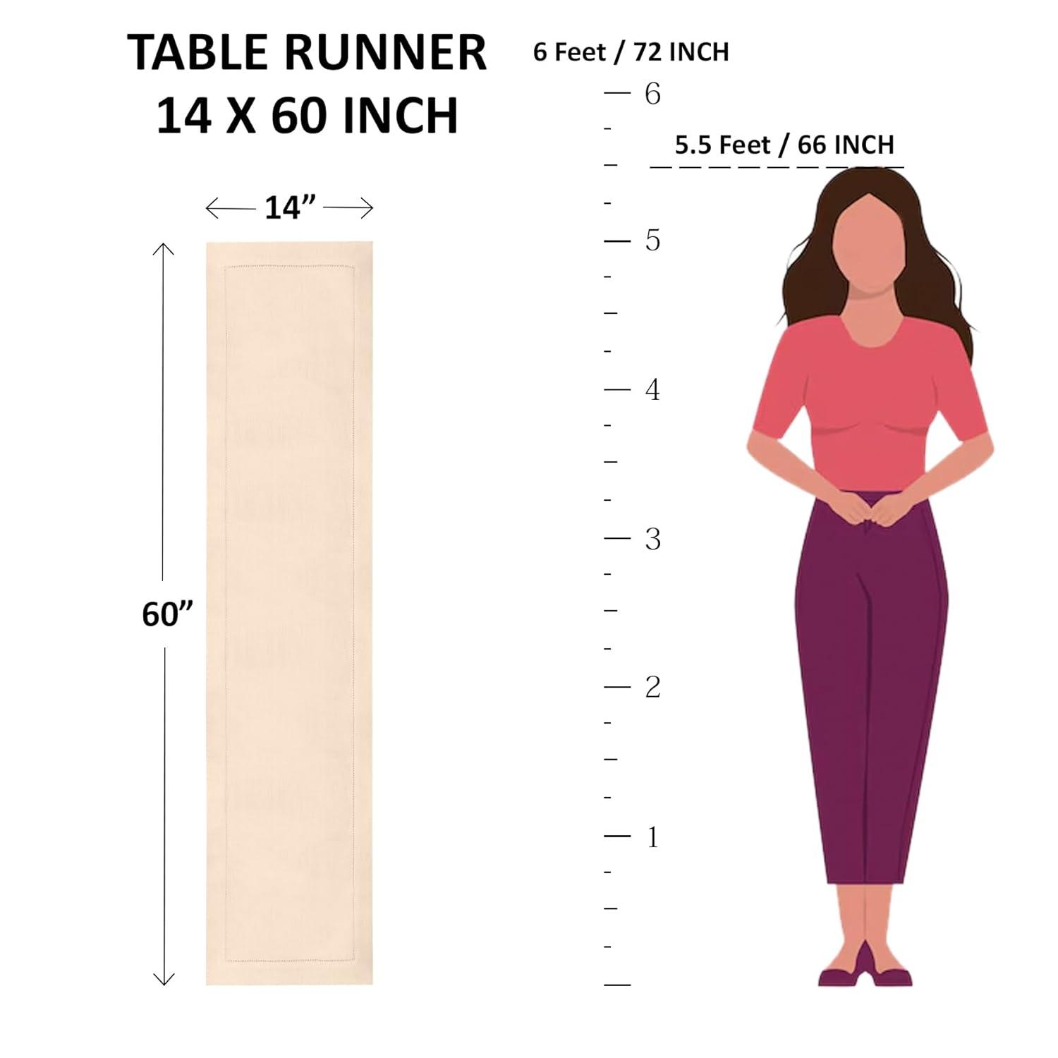 Linen Rectangle Dining Table Runners