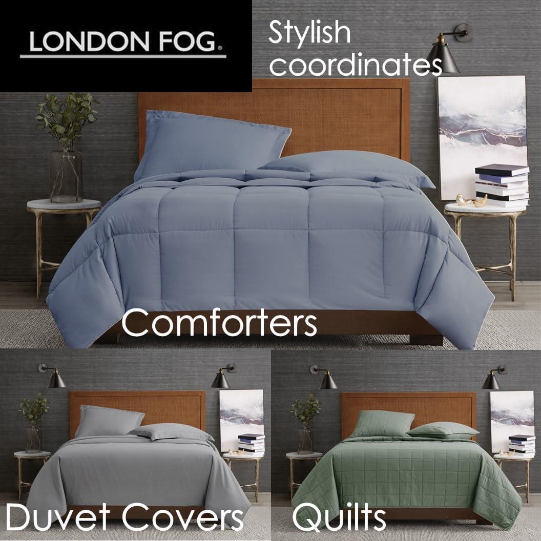London Fog London Fog Garment Wash Solid Sheet Set