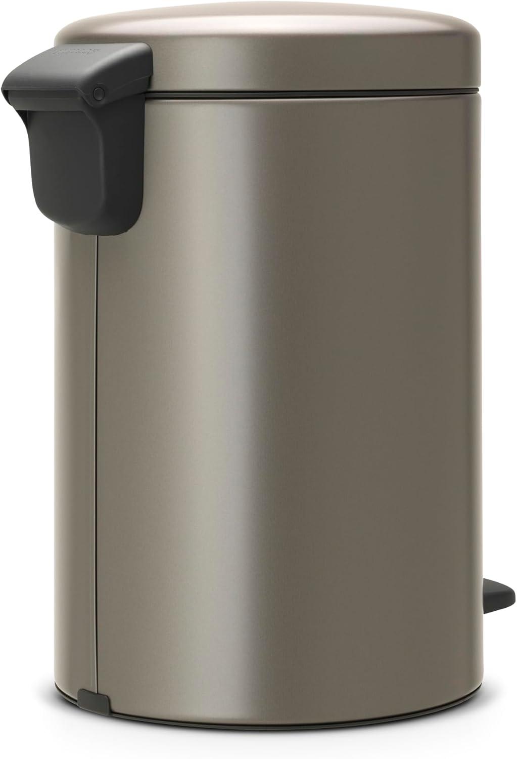 Brabantia Newicon Step On Trash Can, 3.2 Gallon (12 Liter)