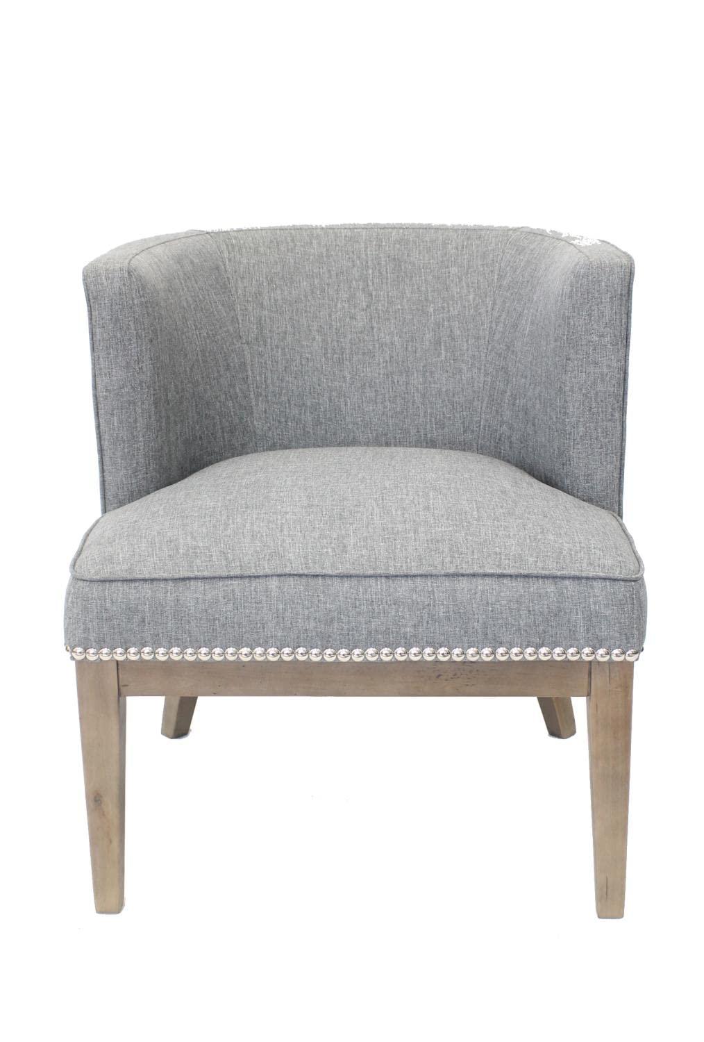 Ava Accent Chair Gray - Boss Office Products