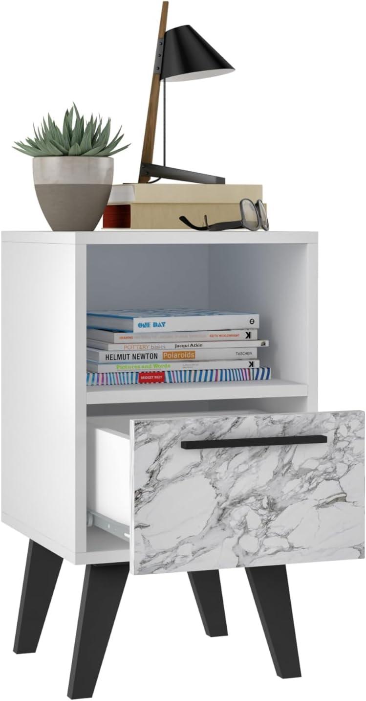 Mid-Century- Modern Amsterdam Nightstand 1.0 with 1 Shelf