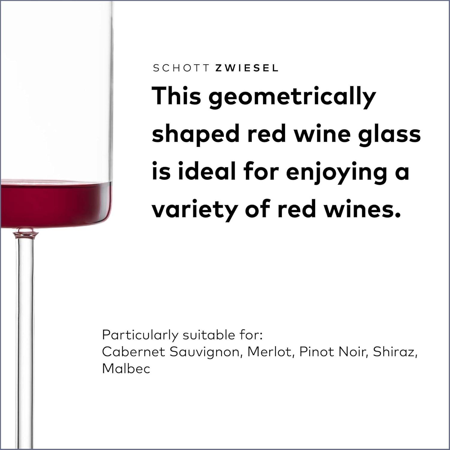 Modo 14.9 oz. Crystal Red Wine Glass