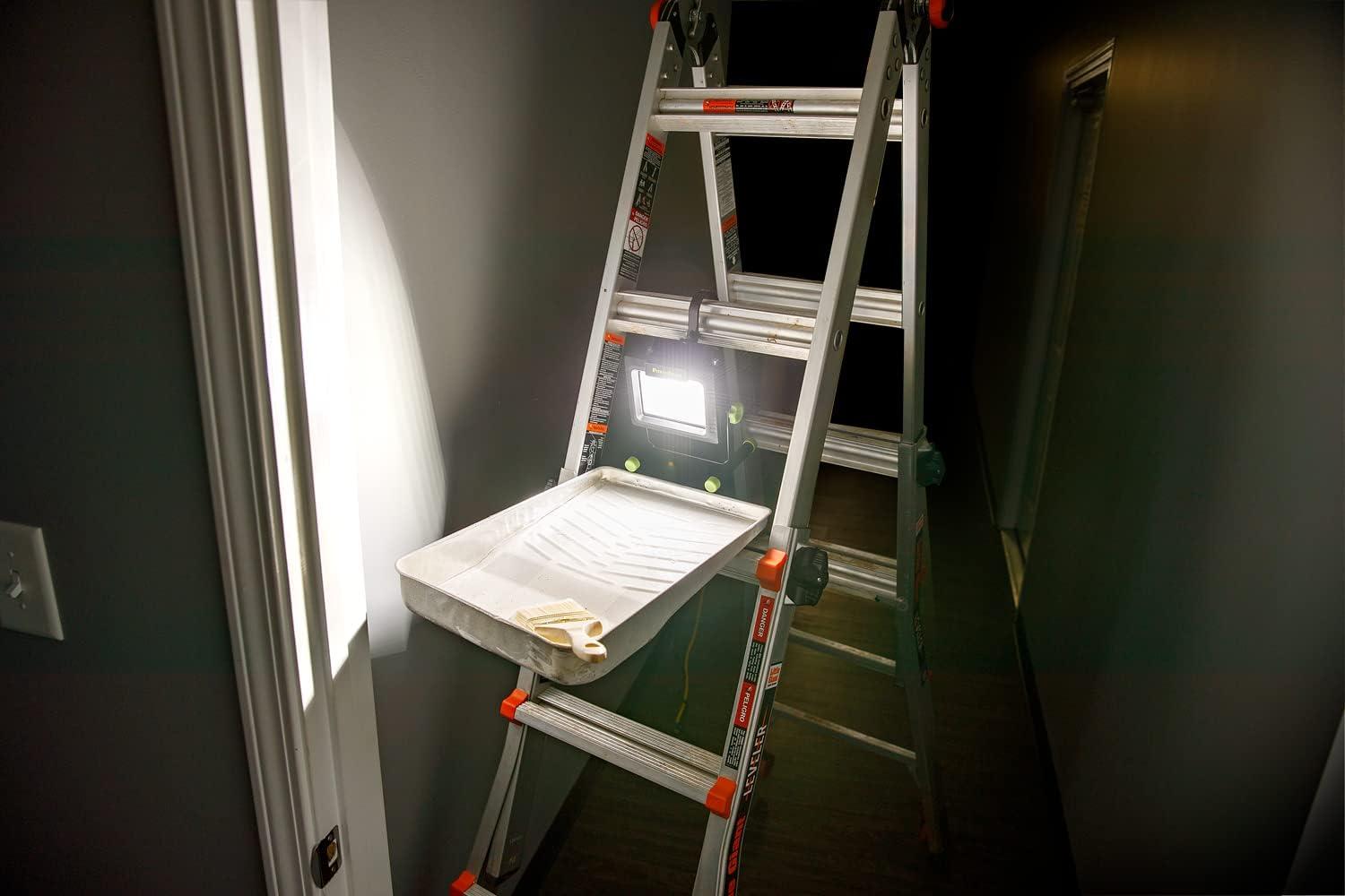 PowerSmith PowerSmith 4000 Lumen Portable LED Work Light with All Metal Stand and Sealed Switch for All Weather