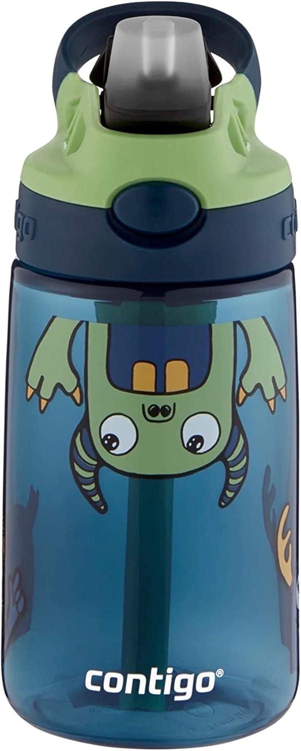 Contigo Kid's 14 oz. AutoSpout Straw Water Bottle with Easy-Clean Lid