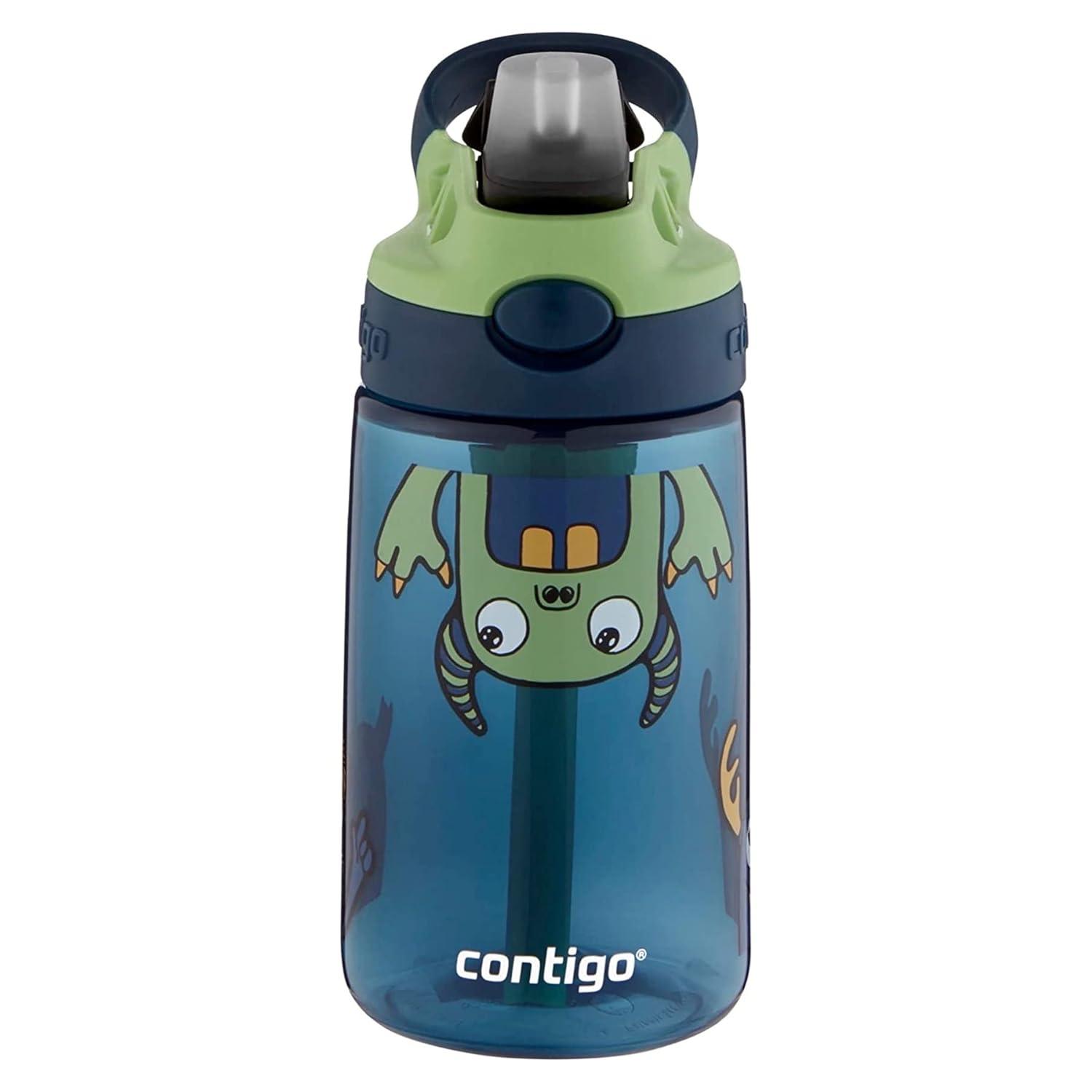 Contigo Kid's 14 oz. AutoSpout Straw Water Bottle with Easy-Clean Lid