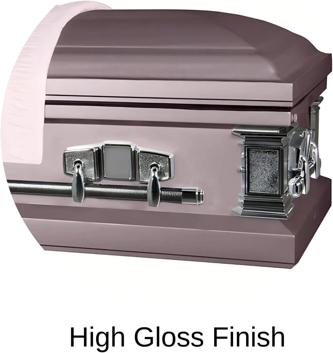 Titan Casket, Satin Series Funeral Casket in Orchid