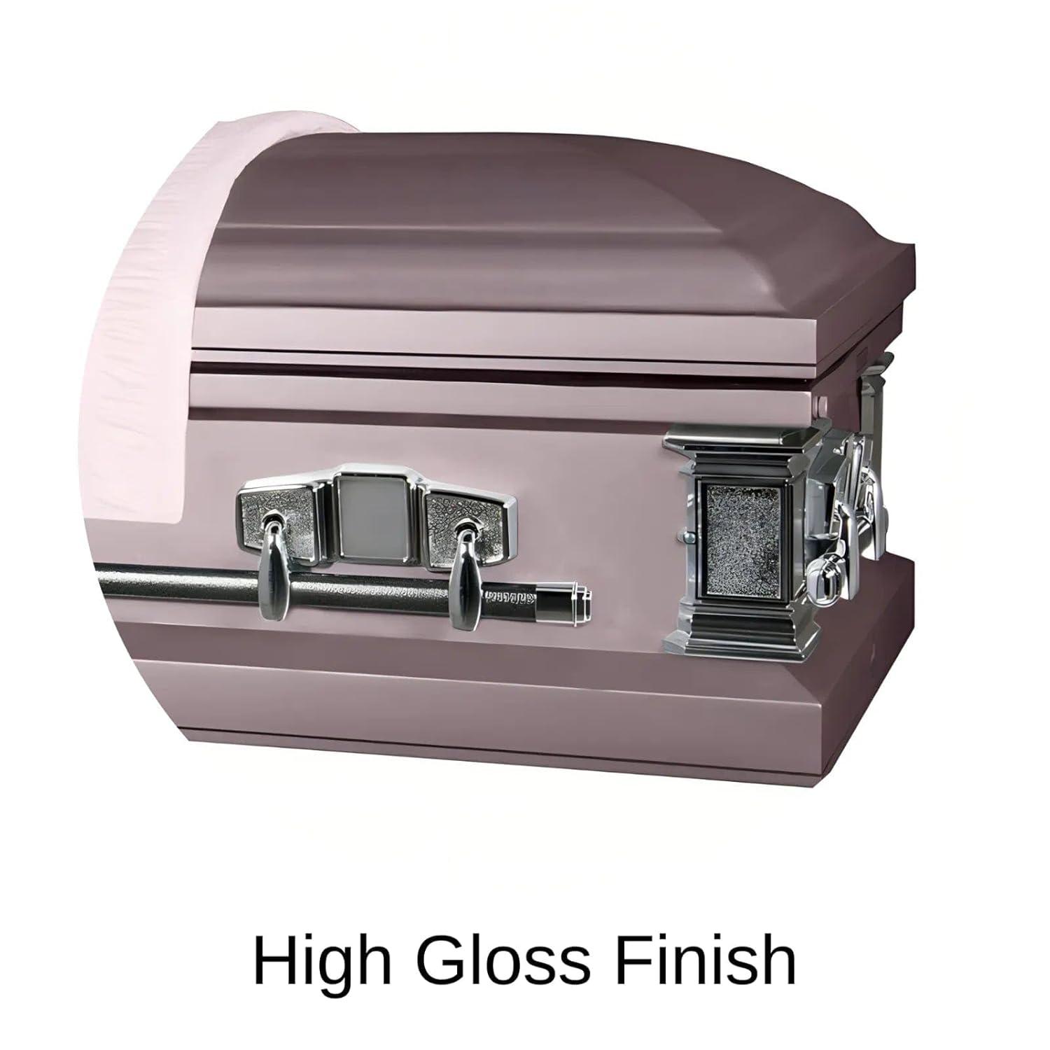 Titan Casket, Satin Series Funeral Casket in Orchid