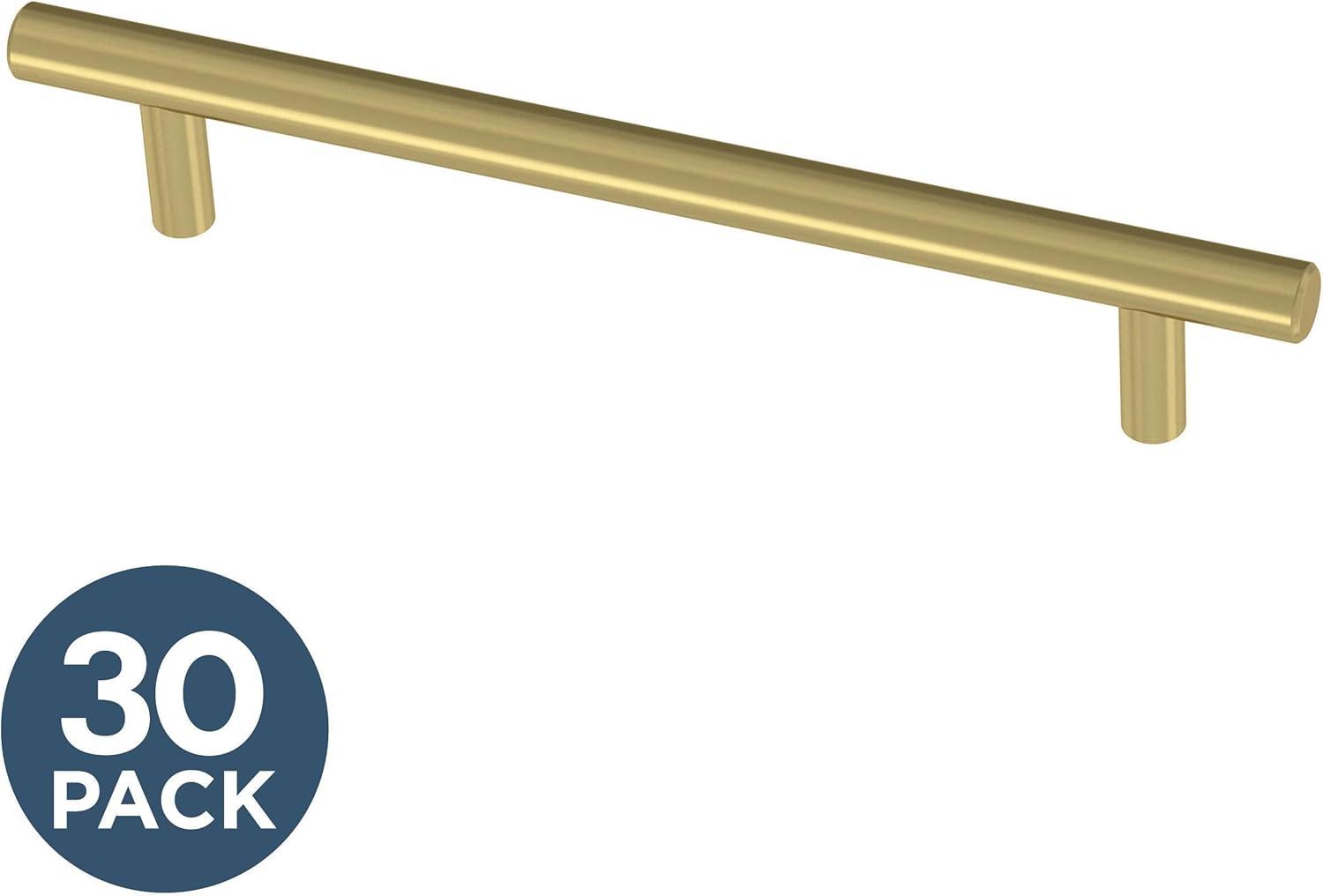 Franklin Brass Simple Round Bar Cabinet Drawer Pull (Set of 30)