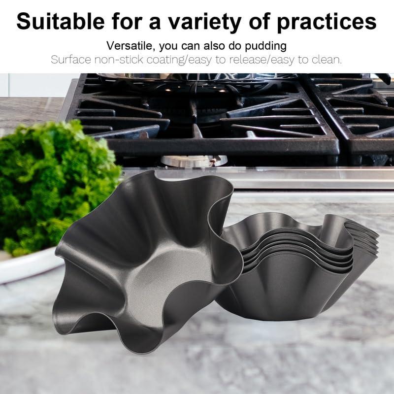 RUVINCE taco bowl shell maker: Large-Nonstick 3-Pack Tortilla Bowl Maker - Craft Perfect Taco Bowls & Salad Shells for Home Cooking & Entertaining