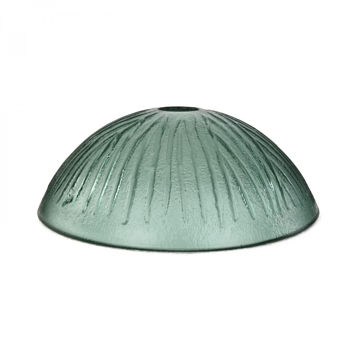 Bathroom Tempered Glass Vessel Sink With Drain Frosted Green Mini Bowl Basin