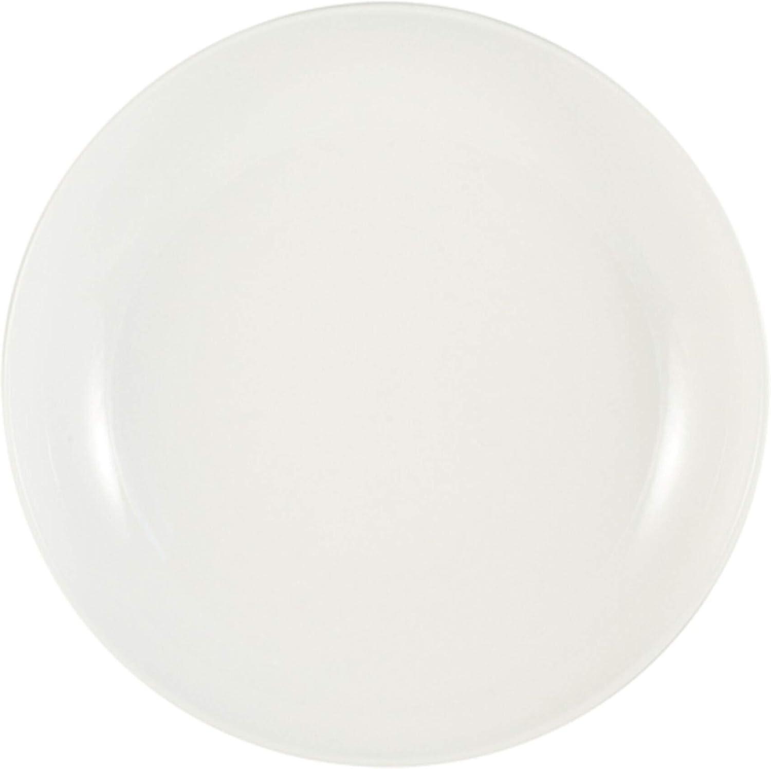 White Ceramic 48 Ounce Pasta Bowls, Set of 4