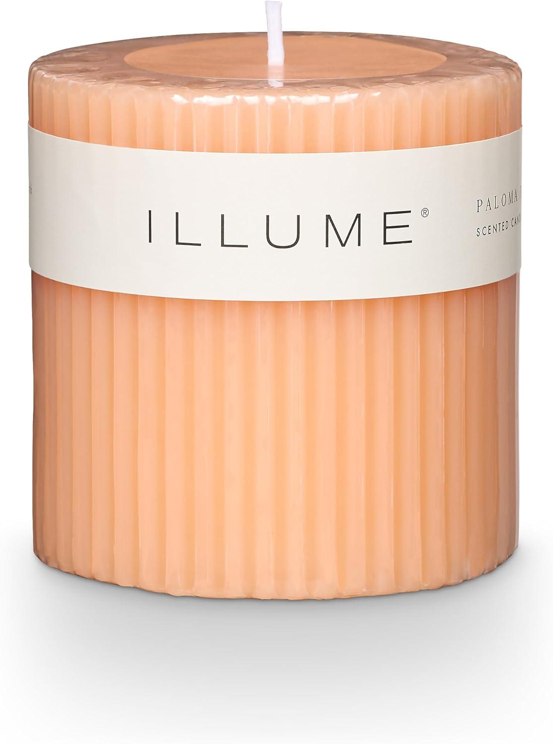 Selin Paloma Petal Pillar Candle