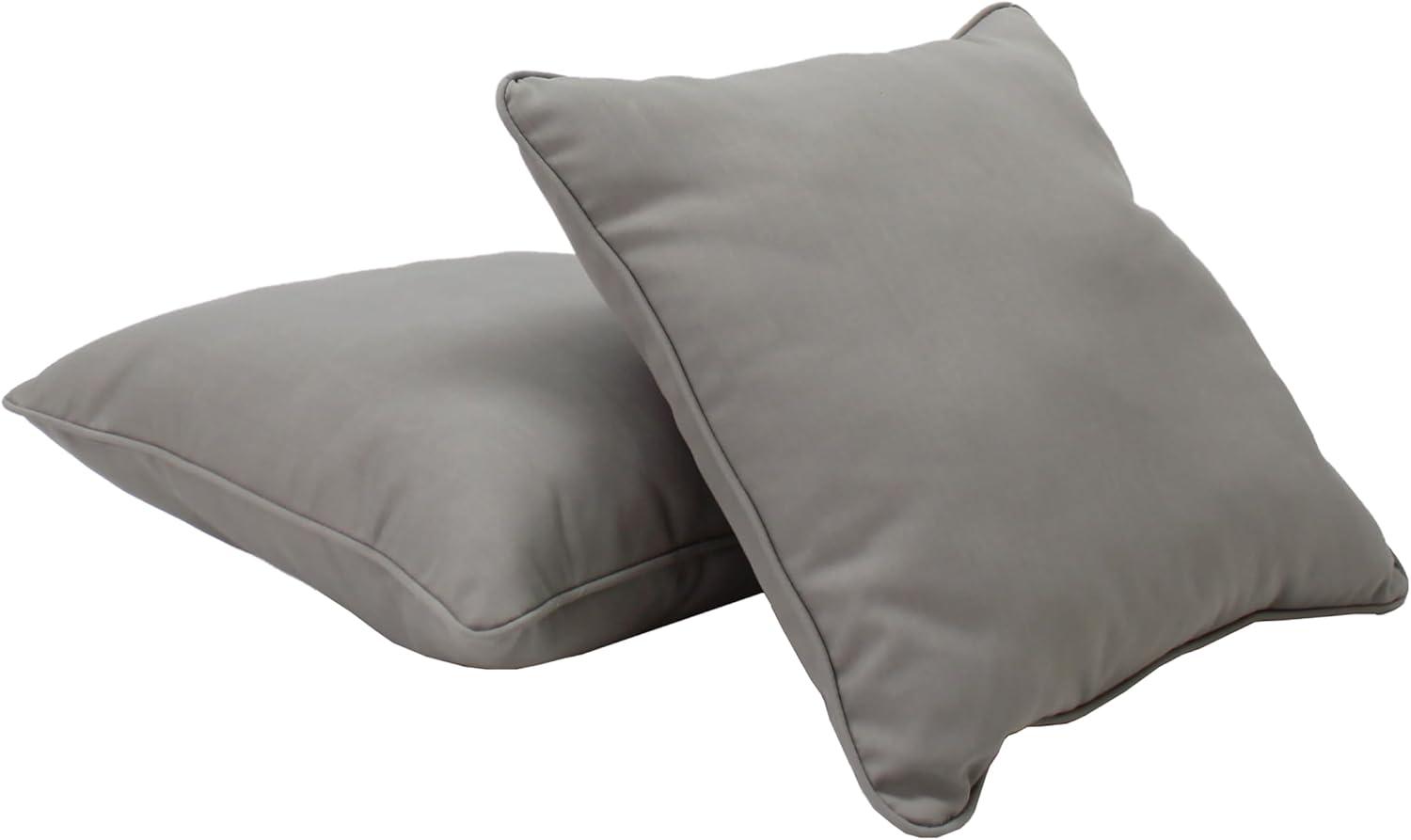 Element Synthetic Throw Square Indoor/Outdoor Pillow Cover & Insert (Set of 2)