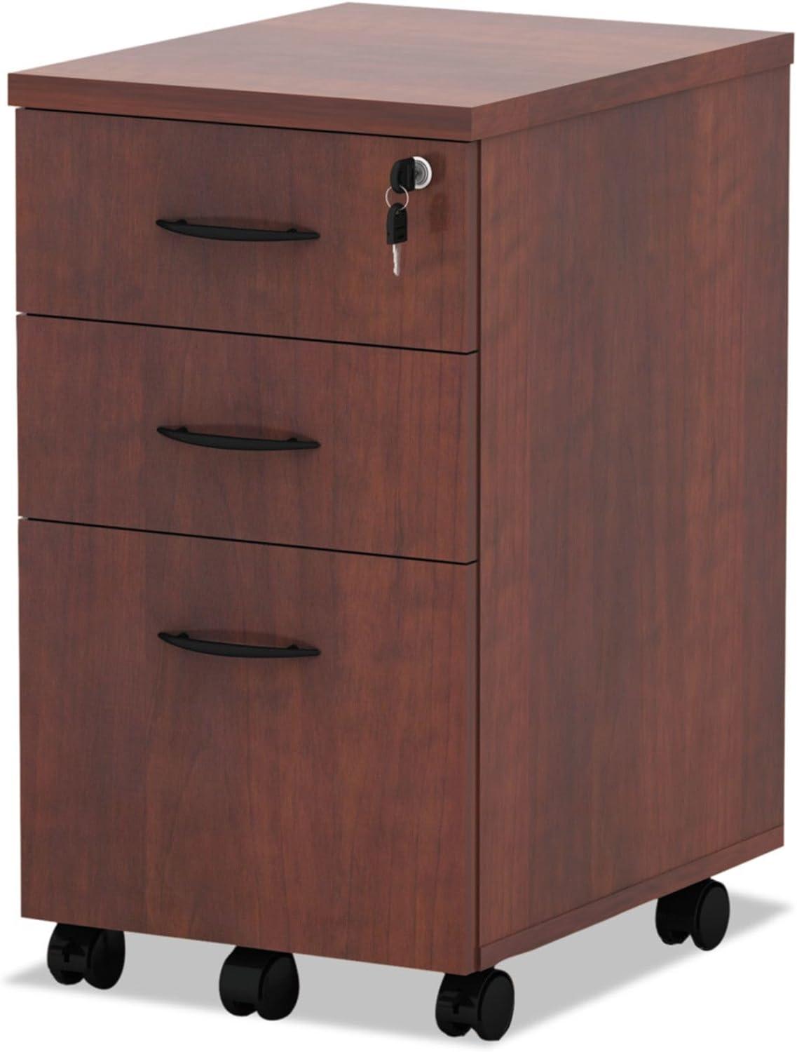 Valencia Series 15.88'' Wide 3 -Drawer Mobile File Cabinet