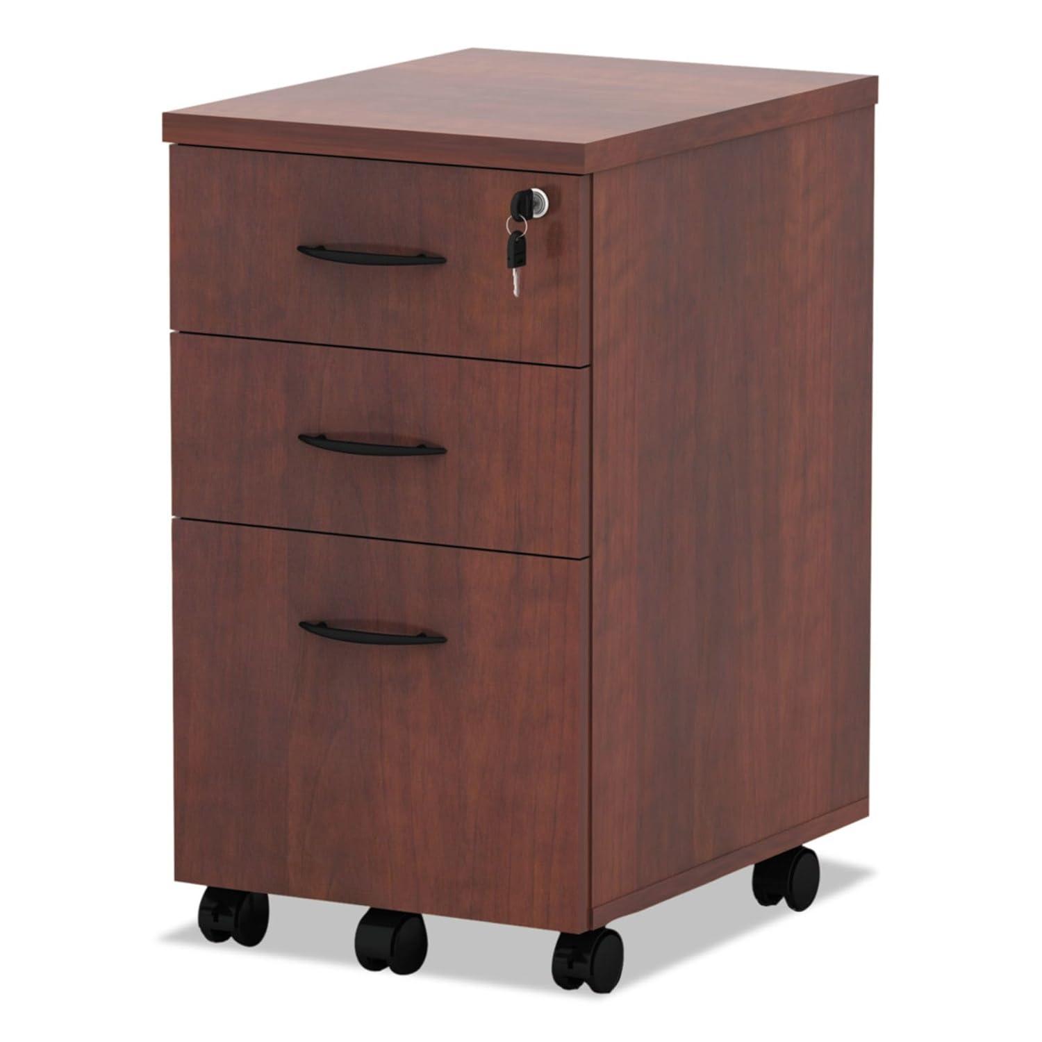 Valencia Series 15.88'' Wide 3 -Drawer Mobile File Cabinet
