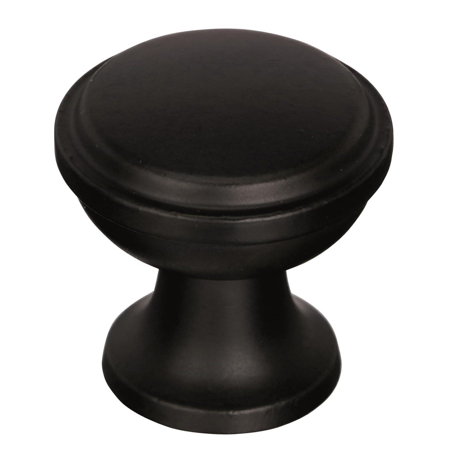 Amerock Westerly 1-5/16 inch (33mm) Length Oil-Rubbed Bronze Cabinet Knob