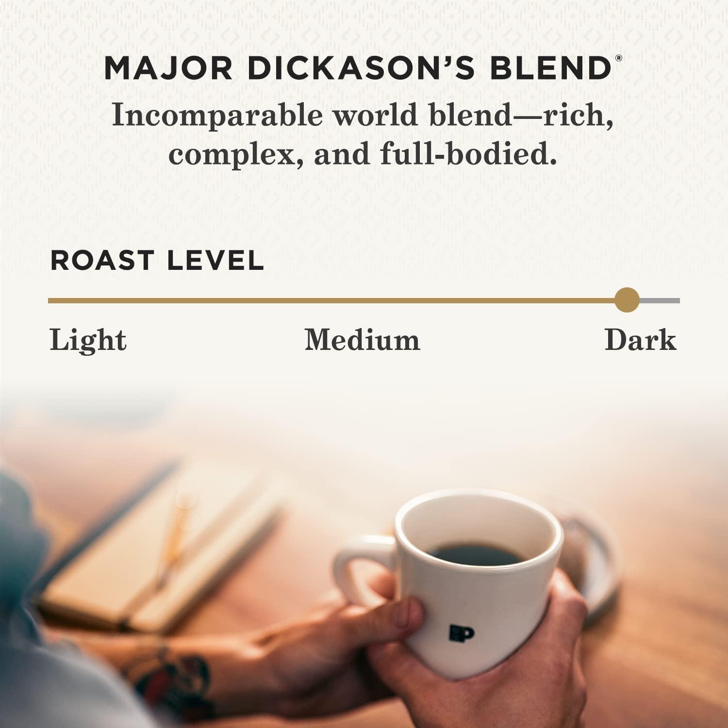 Peet's Major Dickason Dark Roast Whole Bean Coffee - 18oz