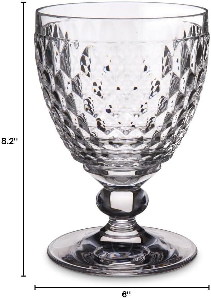 Villeroy & Boch Boston Colored Lead Free Crystal Goblet Set