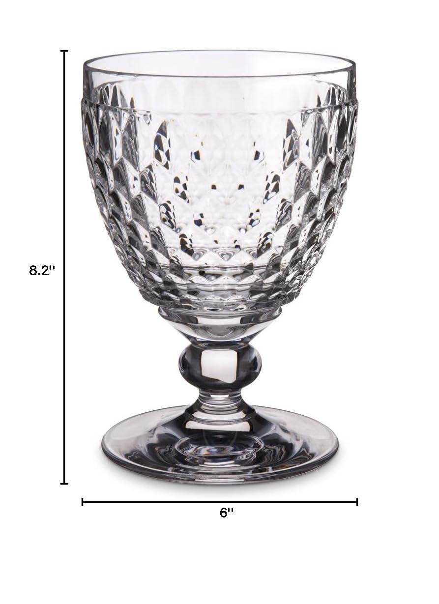 Villeroy & Boch Boston Colored Lead Free Crystal Goblet Set