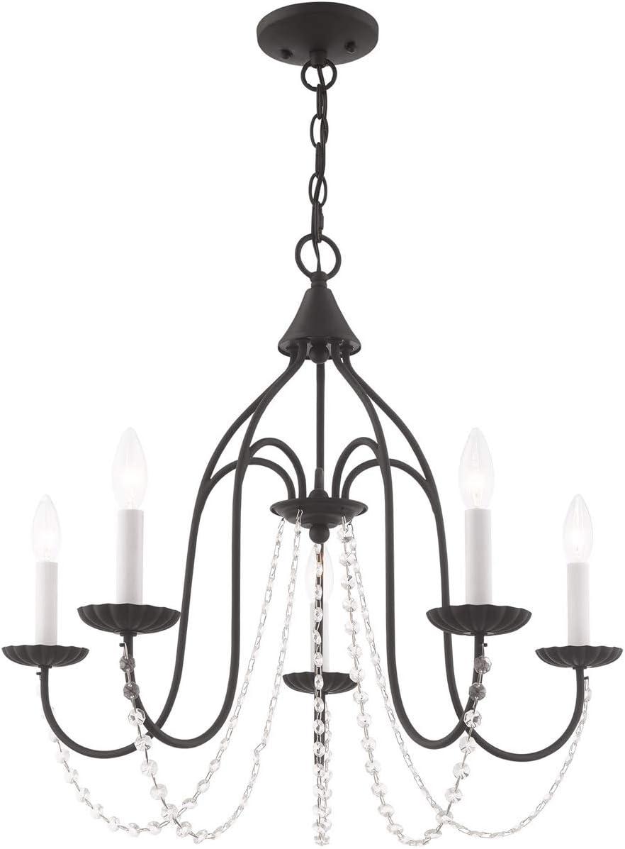 Livex Lighting - Alessia - 5 Light Chandelier in Farmhouse Style - 24 Inches