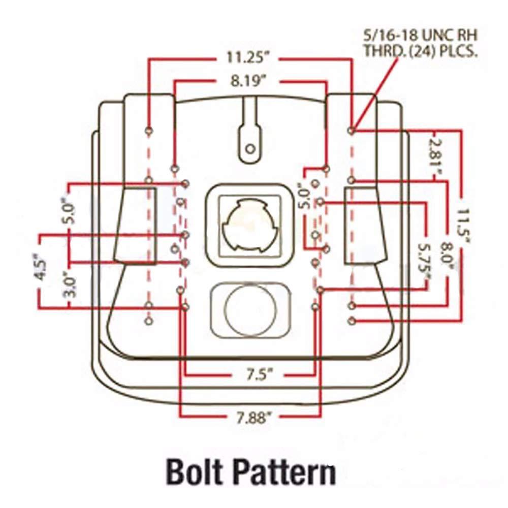 Universal Heavy-Duty Yellow Vinyl Tractor Seat