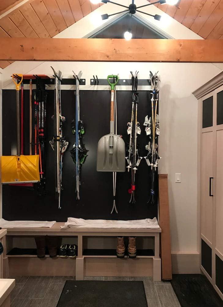 StoreYourBoard Snowbasin Ski Storage Rack | Holds 16 Pairs of Skis