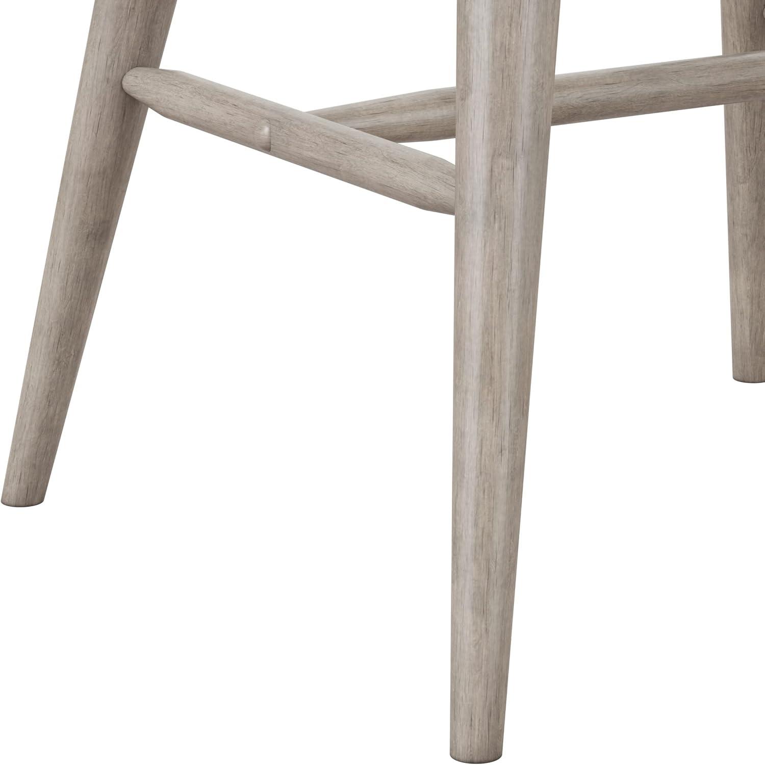 Set of 2 Mayson Spindle Back Dining Chair Gray - Hillsdale Furniture: Farmhouse Style, Wood Frame, Foam Fill