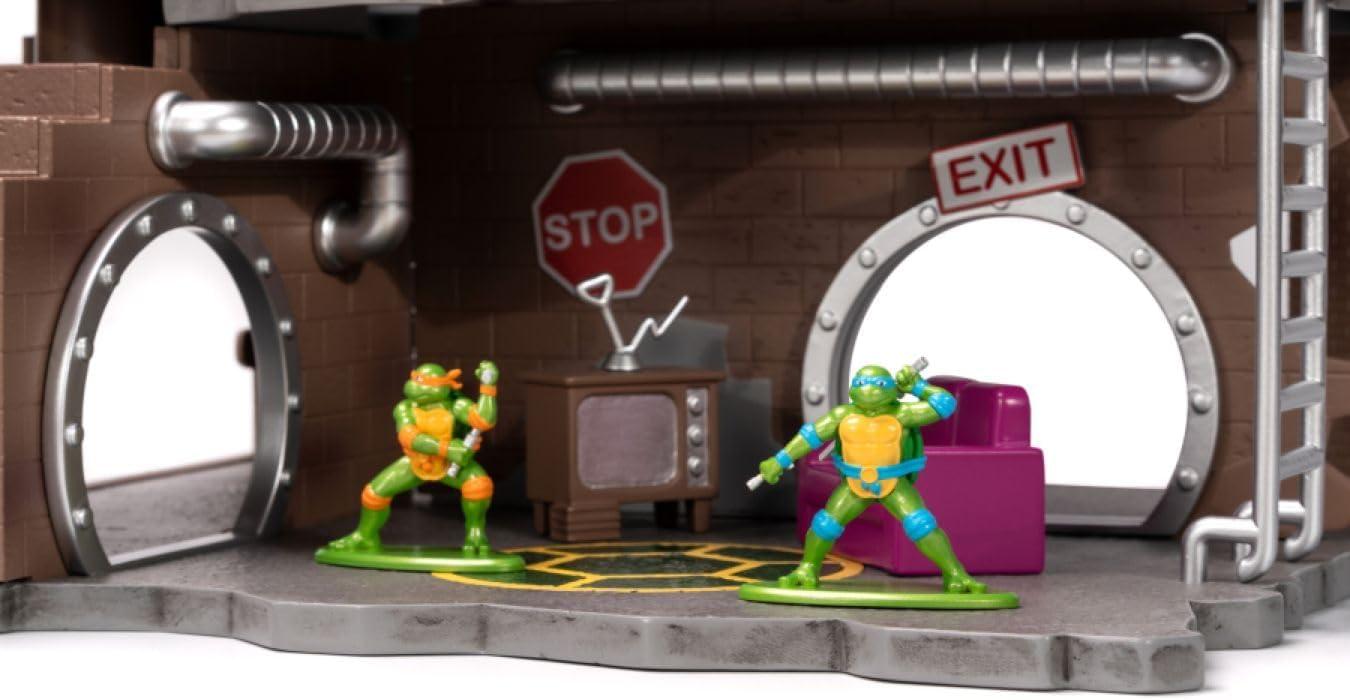 2023 Jada Diecast TMNT Teenage Mutant Ninja Turtles Nano Turtle Lair