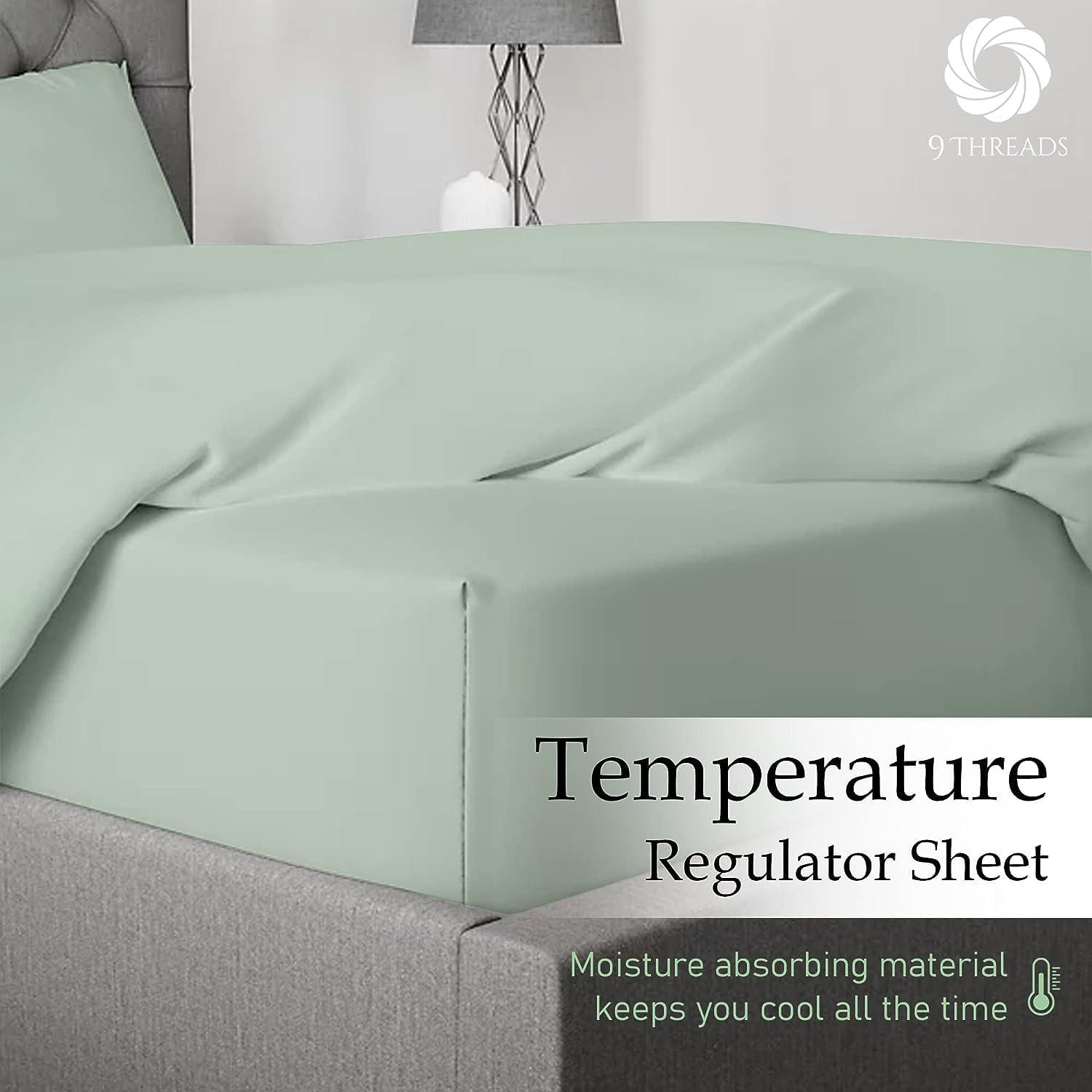 Egyptian Linens Solid 600 Thread Count Sheets Set Sage King