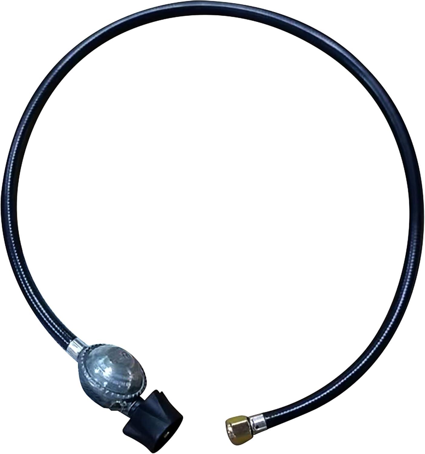 NutriChef Replacement Hose and Regulator - Black