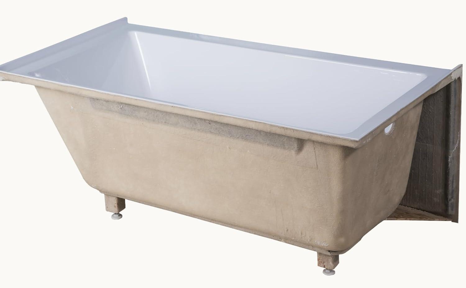 Apron Soaking Acrylic Bathtub