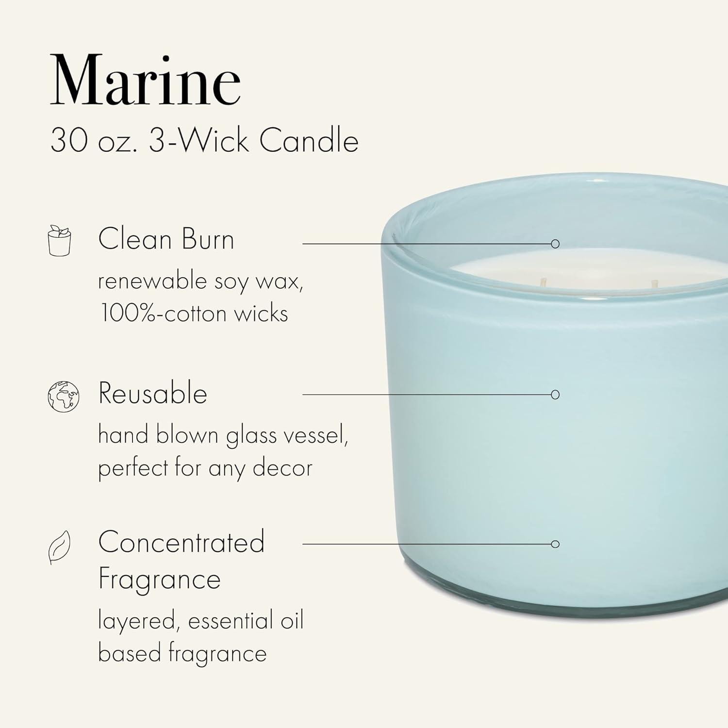 Marine 3-Wick Candle