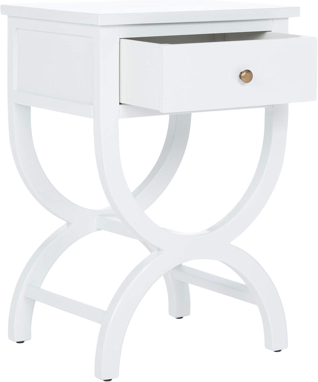 Floris End Table With Storage