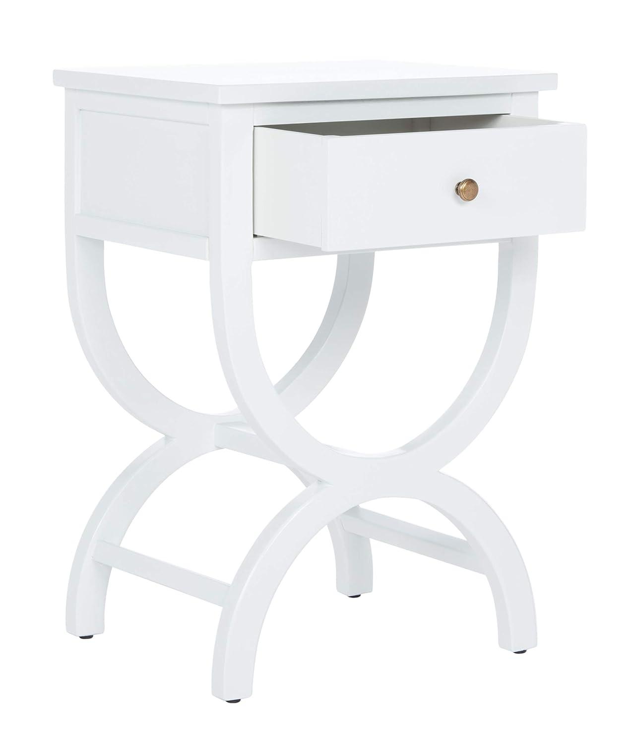 Floris End Table With Storage