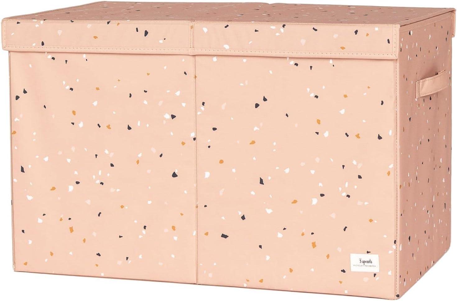 Clay Terrazzo Extra Large Recycled Fabric Toy Chest