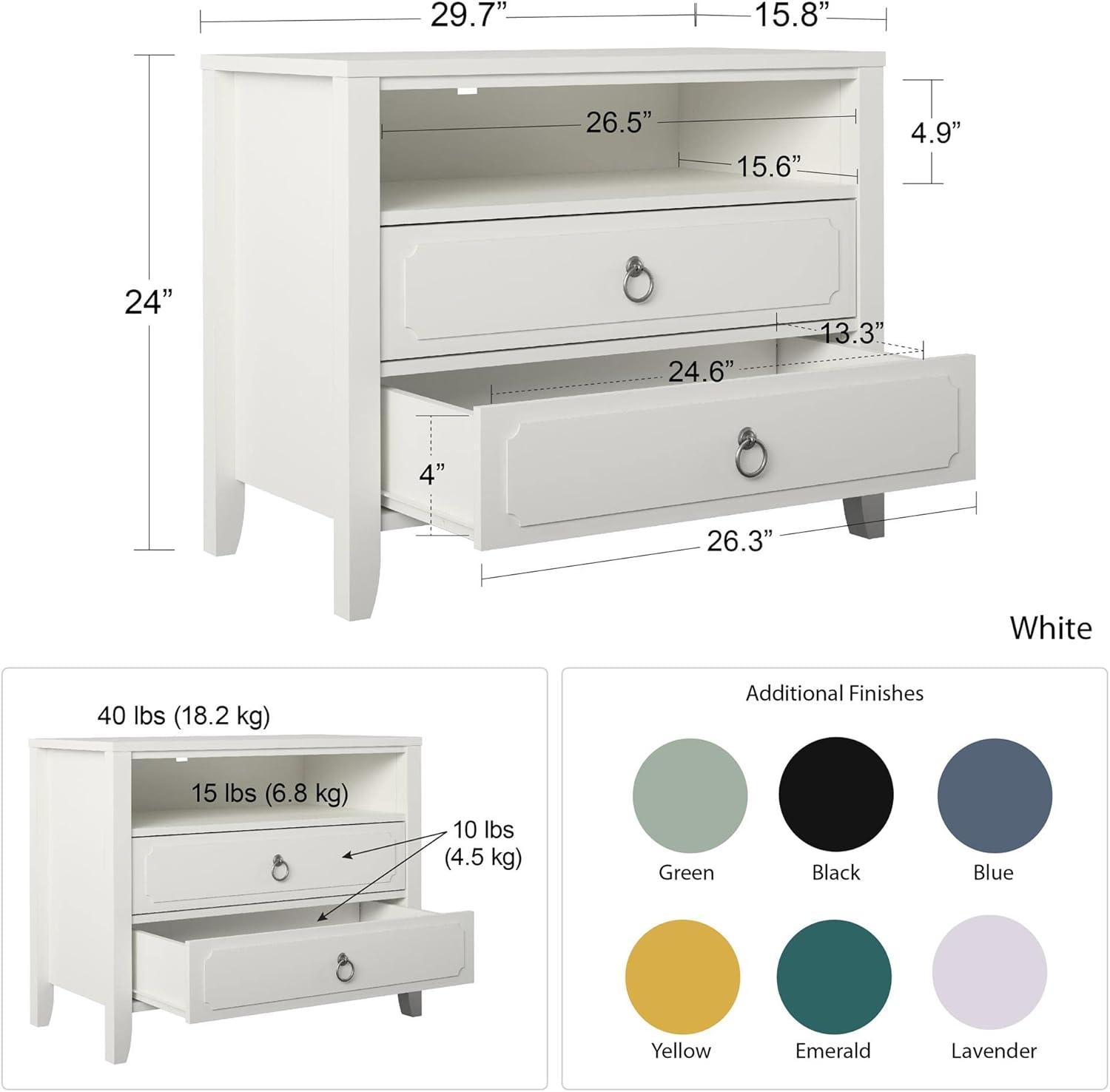 Her Majesty 2 - Drawer Nightstand