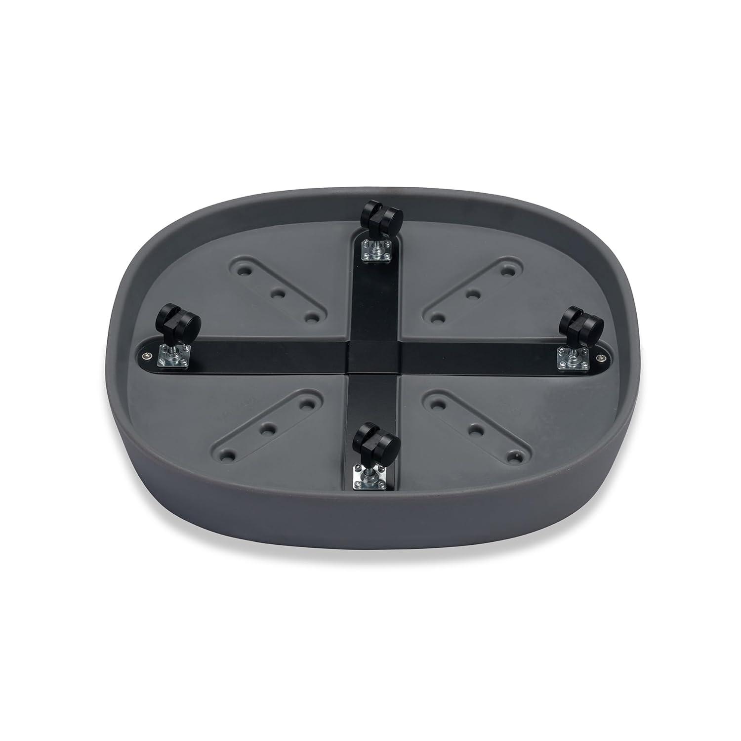 Crescent Garden Pebble Modern Durable Plant Caddy