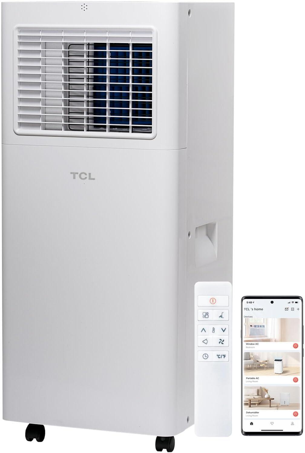 TCL TCL 5000 BTU Wi-Fi Connected Portable Air Conditioner with Remote Included