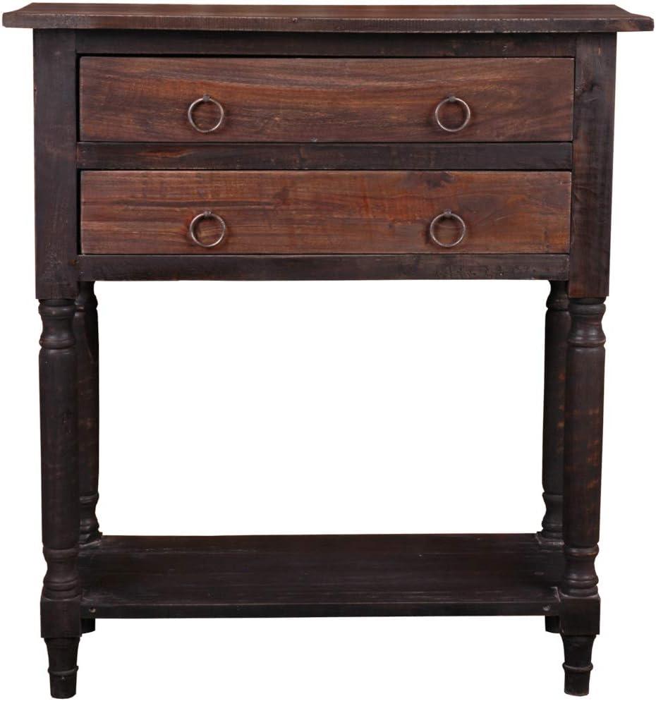 Talbotton Solid Wood Top 2 - Drawer End Table